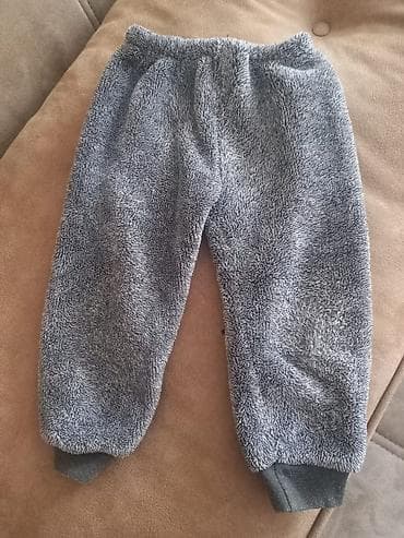 idman şalvarı: Uşaq üçün isti xəzli şalvar - Material: yumşaq, xəz/plyuş tipli parça — 1