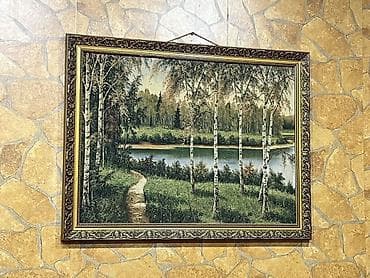 CD, DVD disklər və kassetlər: Məhsul: Şərq miniatür üslubunda çərçivəli dekorativ tablo dəsti — 8