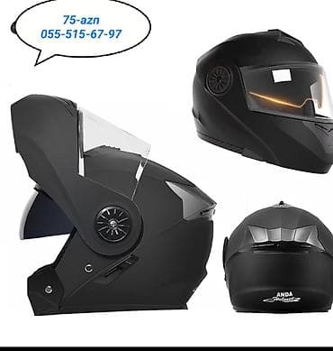 603 мотор: Modulyar motosiklet dəbilqəsi – ANDA Helmets - Tip: Flip-up (çənə — 2