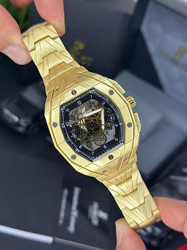 gaddar bileklik: Yeni, Qol saatı, Hublot, rəng - Qara — 2