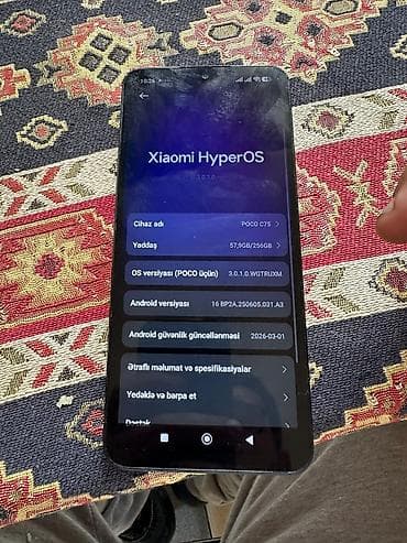 poco m6 8 256: Poco C75, 256 GB, rəng - Qara — 2