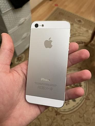 iphone x 2 ci el: IPhone 5s, Gümüşü, Barmaq izi — 5