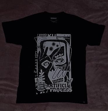 Köynək, PULL&BEAR, M, rəng - Qara