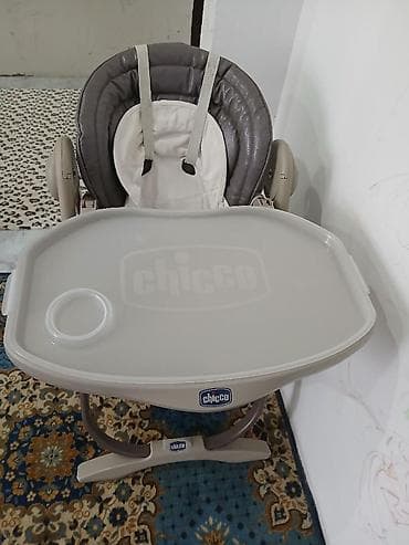 ust geyim: Chicco uşaq yemək masası/stulu - Marka/model: Chicco yüksək uşaq — 1