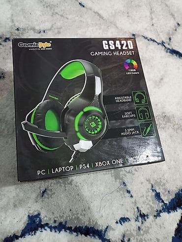 eon smart box: Cosmic Byte GS420 Gaming Headset - 7 rəngli RGB LED işıqlanma - — 2