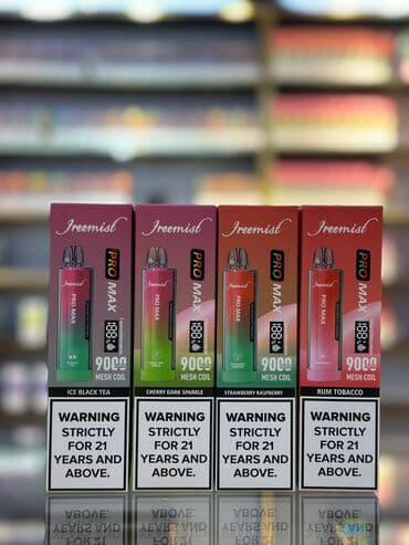 elektron qəlyan topdan satış: Pro Max 9000 tüstü 5% nikotin Dad çeşidləri: 1.Sərinləşdirici Qarpız — 2