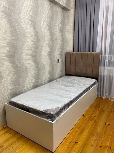 tek neferlik carpayilar: Təknəfərlik çarpayı, Bazasız, Matras ilə, Siyirməli — 5