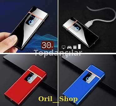 huawei smart watch: Elektron USB şarjlı alışqan - Alovsiz, küləyə davamlı isitmə spiralı — 1