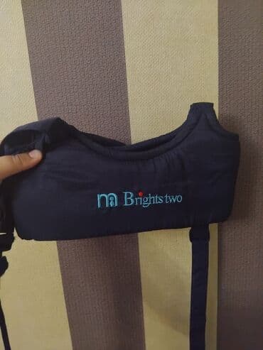 uşaq belekleri instagram: Brigtstwo markalı körpə daşıyıcısı (baby carrier) – qara rəng. - Ön və — 1