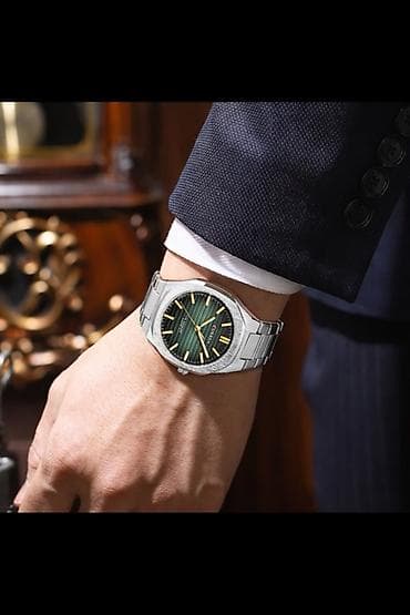 curren saatlari: Yeni, Qol saatı, Curren, rəng - Yaşıl — 3