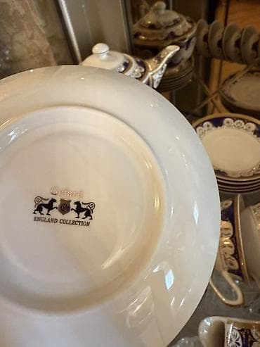 набор ножей: Чайный набор, цвет - Белый, Фарфор — 2