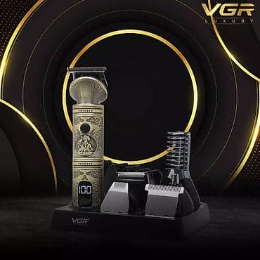 тример: VGR 106 - Universal Trimmer dəsti 5in1 6000RPM 1200mah TYPC . Qiyməti — 6