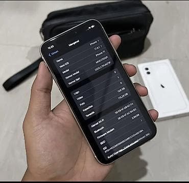 iphone 13 2ci əl: IPhone 11, 128 GB, Ağ, Face ID — 4