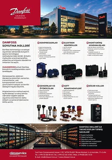 qapi demir qapi seyf qapi: DANFOSS SOYUTMA VƏ HVAC HƏLLƏRİ – RƏSMİ TƏCHİZATÇI Climaservice Baku — 1