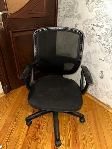 купить кресло для офиса: Б/у, С колесиками, Рукояти регулируются, Ткань — 2