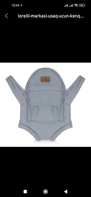 nimo sud sagan: Lorelli brendinin körpə daşıyıcısı (kanguru). - Ön tərəfdə praktik — 1