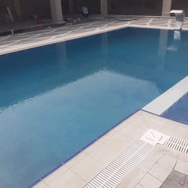 бетонные кольца больших размеров: Hovuz tikintisi, 0 dan hovuzlarin tikilmesi, sade skimer ve dasma — 10