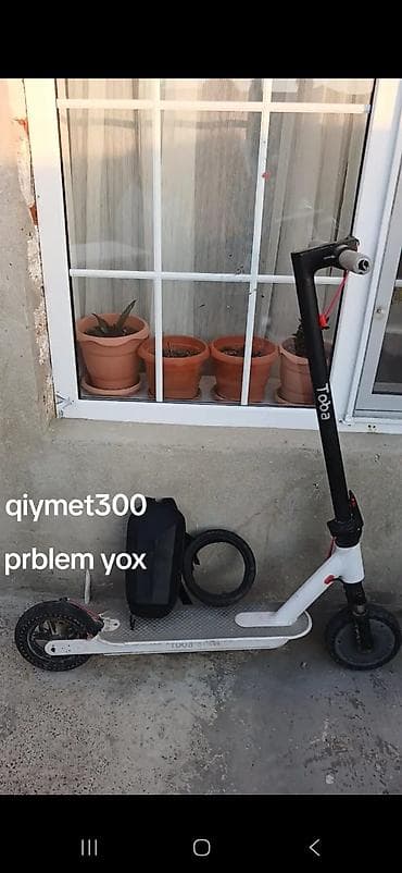 kugo m4 pro: Elektrikli skuter – ToBa markalı (şəhər tipi) Xüsusiyyətlər: - — 1