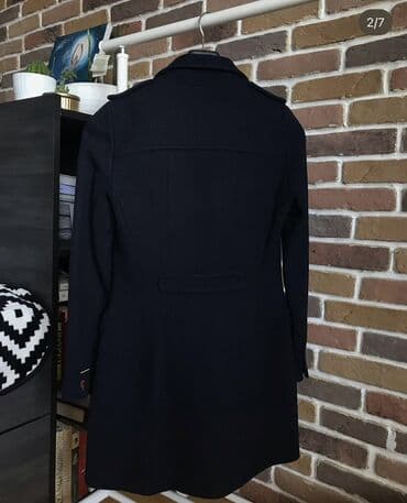 Kardiqanlar, jaketlər: Palto, Zara, S, rəng - Göy — 3