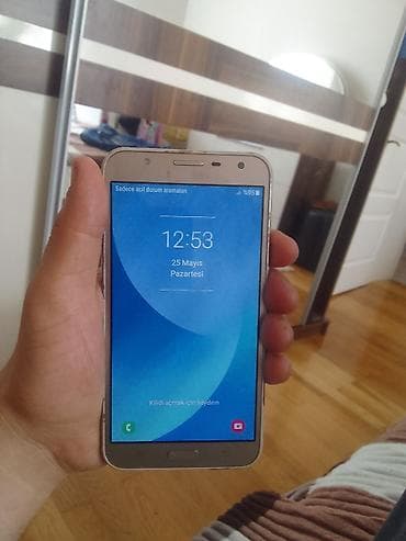 samsung j7 2017: Samsung Galaxy J7 2018, 16 GB, rəng - Qızılı, İki sim kartlı — 2