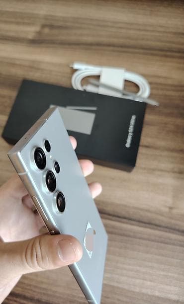 iphone 6 adapter: Samsung Galaxy S24 Ultra, 256 GB, rəng - Boz — 3