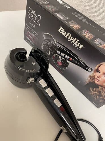 saç feni: Saç buran maşa Babyliss, 150 - 400 °C, Yeni, Ünvandan götürmə — 4