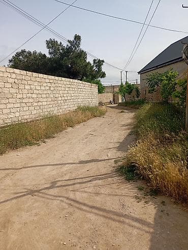 evlərin satisi: Torpaq 2 sota yaxın komunal xettler torpağın qarşisindan keçir — 4