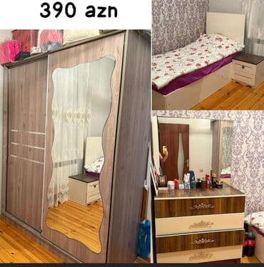 Офисная мебель: Gənc yataq desti 390 azn satılır. Çarpayı bazarıdır Heç bir poblemi — 1