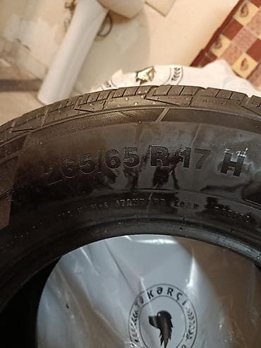 disk niva: Continental şin - Ölçü: 265/65 R17 - Sürət indeksi: H (saatda 210 — 3