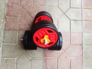 velosiped işlənmiş: Çuqun Qantel 40 kg🔺 Qantelin çox gözəl görünüşü var. Daşları çuqundur — 8