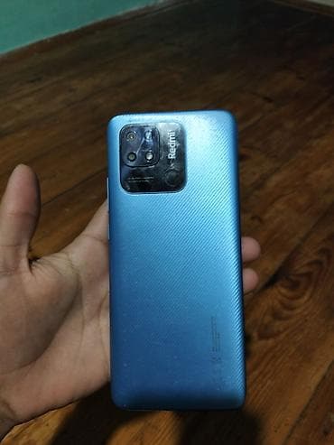 data modem sim card: Redmi 10C, 64 GB, rəng - Göy, İki sim kartlı — 2