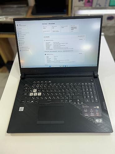 fujitsu laptop computers: İşlənmiş ASUS ROG, 17.3 ", Intel Core i7, 512 GB — 2