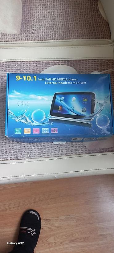107 ekran televizor: Avtomobil üçün başaltı xarici monitor – 9–10.1 düym Full HD media — 2