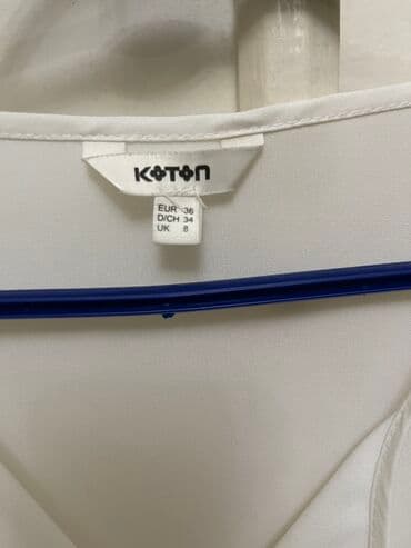 ağ qadın köynəyi: Блуза KOTON. Размер 36 — 4