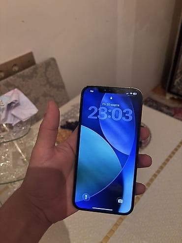 16 pro maks: IPhone 12 Pro Max, 256 GB, Pacific Blue, Face ID — 1