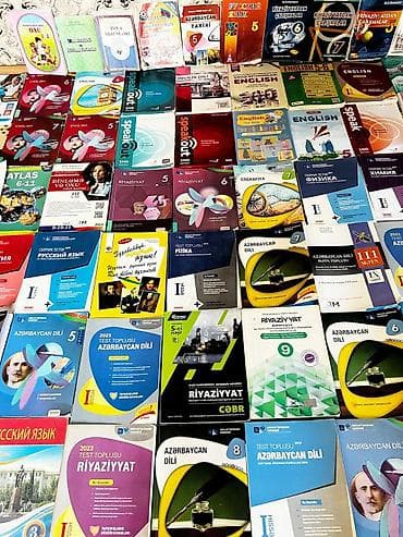 Kitablar hamısı temiz veziyyetde ‚isare olanlar karandasla yazilib( — 2