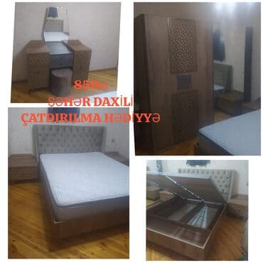 İkinəfərlik çarpayı, 2 tumba, İşlənmiş