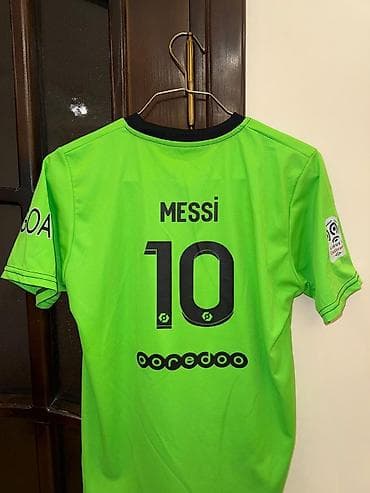 sortlar: PSG (Paris Saint‑Germain) futbol forması dəsti - Rəng: neon yaşıl — 3