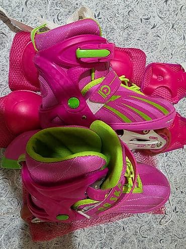 Uşaqlar üçün tənzimlənən inlayn konkiseti - Brend: BB Skates - Rəng