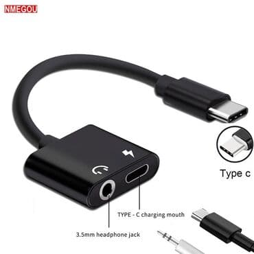 KY-186 adapter. Type-C çıxışlıdır. 2 girişi var. Biri AUX girişdir lalafo.az -da KY-186 adapter. Type-C çıxışlıdır. 2 girişi var. Biri AUX girişdir