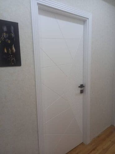 Yeni Otaq qapısı Zamok və çərçivə ilə, Zəmanətli, Pulsuz quraşdırma, Pulsuz çatdırılma, Rayonlara çatdırılma