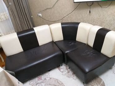 ustular: Künc divan, Açılmayan, Bazasız, Süni dəri, Çatdırılma yoxdur — 3