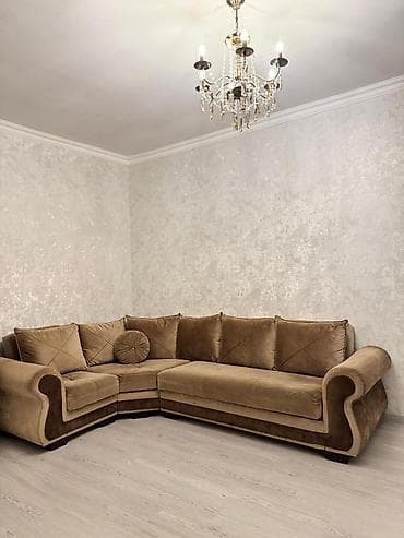 divan temizleme: Угловой диван, Раскладной, Велюровая ткань — 2