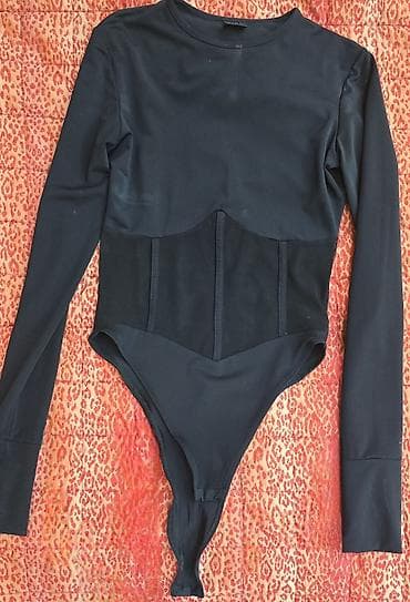 боди масаж душанбе: ALOV Sport qadın bodisi - Rəng: qara - Ölçü: M (etiketdə qeyd olunub) — 1
