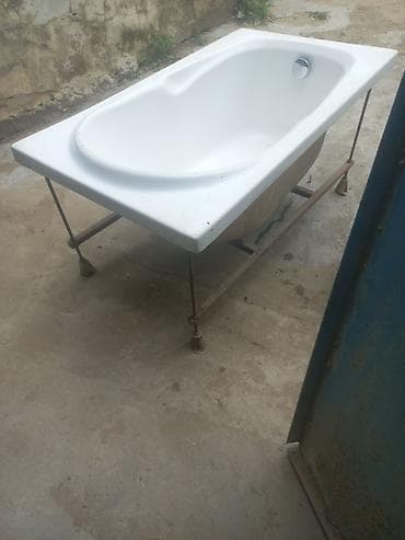 batiq cixaran aparat: Akril vanna – çərçivəli - Material: ağ akril - Forma: oval daxili — 6