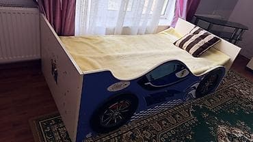 uşaq doşəyi: Uşaq çarpayısı – “maşın” dizaynlı - Material: Laminat/MDFlam — 2