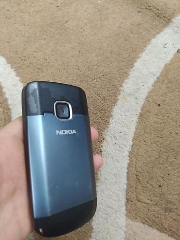 Nokia C3, rəng - Mavi, Düyməli — 4