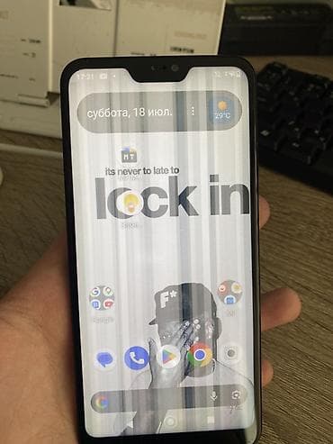 mini led: Xiaomi Mi A2 Lite, 64 GB, rəng - Qara, 
 Qırıq — 2
