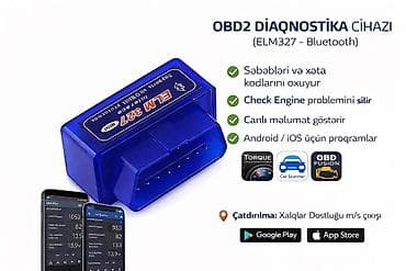mini mersedes: OBD2 Diaqnostika Cihazı – ELM327 Bluetooth (Mini) - OBDII — 1
