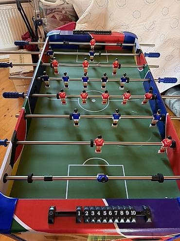 Futbol stolüstü oyun (foosball) – “Soccer Game” dizaynı - Tam ölçülü